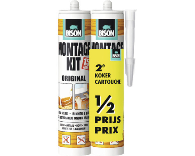 Bison Montagekit Bison original 350 gr 2. Rohr halber Preis